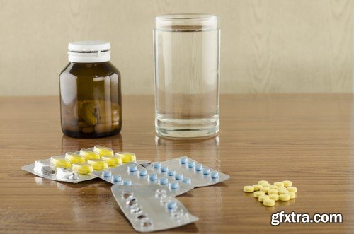 Stock Photos - Pills, Tablet, medicine, 25xJPG