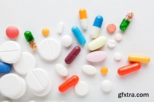 Stock Photos - Pills, Tablet, medicine, 25xJPG