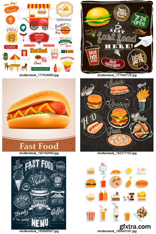 Amazing SS - Fast Food Design 3, 25xEPS