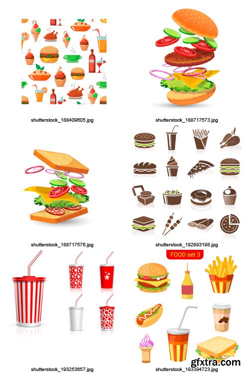 Amazing SS - Fast Food Design 3, 25xEPS