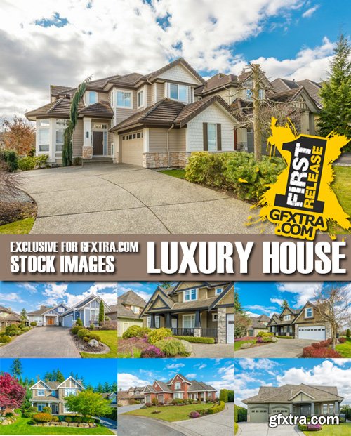 Stock Photos - Luxury House, 25xJpg