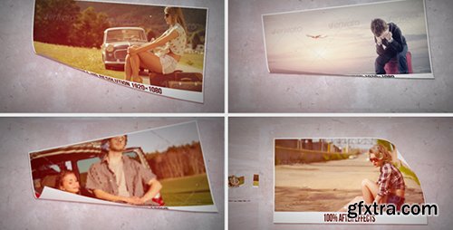 VideoHive Simple & Clean Paper Slideshow 7695474