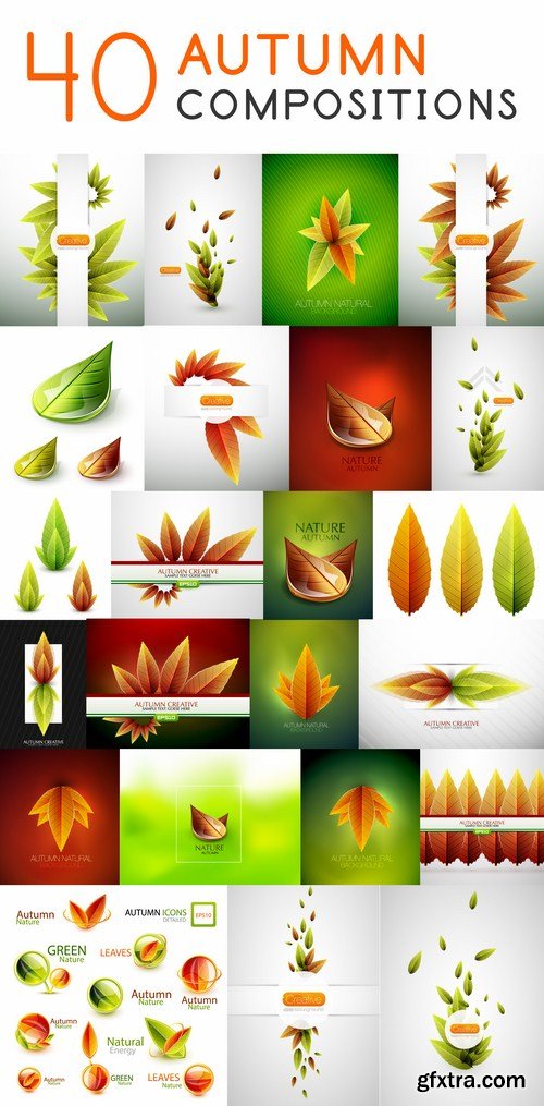 Collection Abstract Design Elements #3 - 25 Vector