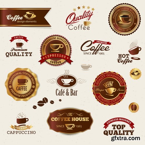 Amazing SS - Stickers of drinks, 25xEPS