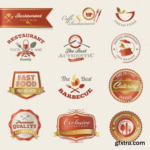 Amazing SS - Stickers of drinks, 25xEPS