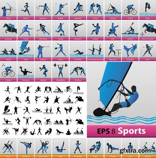 Sport Collection - 25 Vector