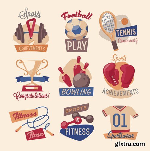 Sport Collection - 25 Vector