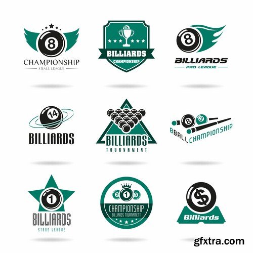 Different Labels & Stickers - 25 Vector