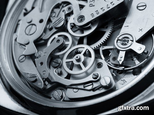 Stock Photos - Gears, cogwheel, mechanism, 25xJPG