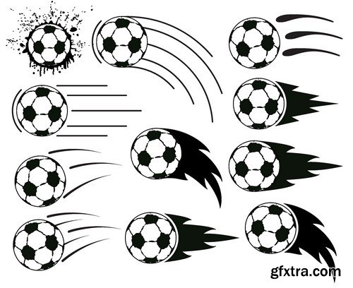 Stock Vectors - Football, soccer 8, 25xEPS