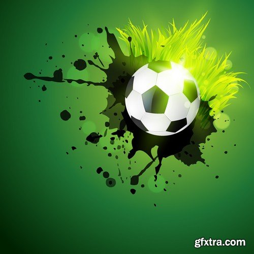 Stock Vectors - Football, soccer 8, 25xEPS