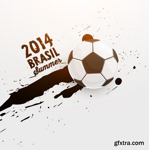 Stock Vectors - Football, soccer 8, 25xEPS