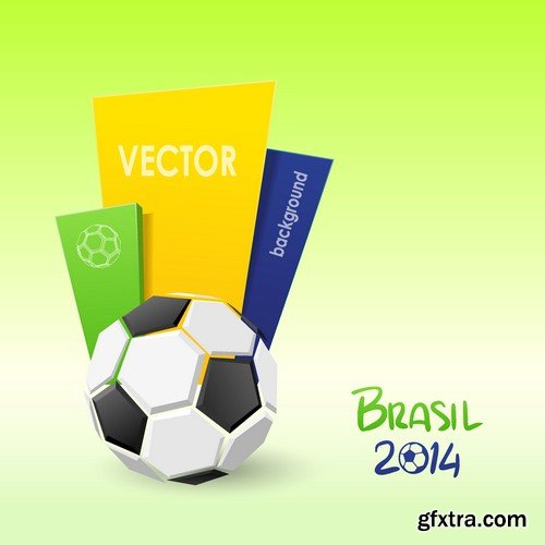 Stock Vectors - Football, soccer 8, 25xEPS