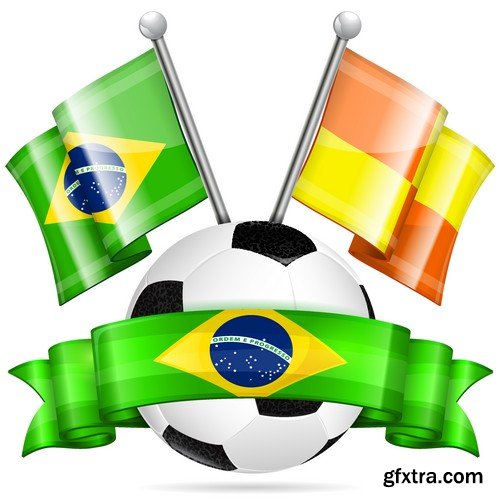 Stock Vectors - Football, soccer 8, 25xEPS