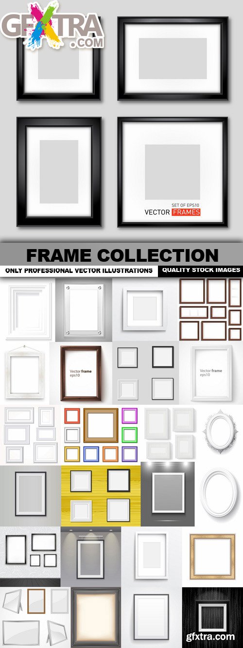 Frame Collection - 25 Vector