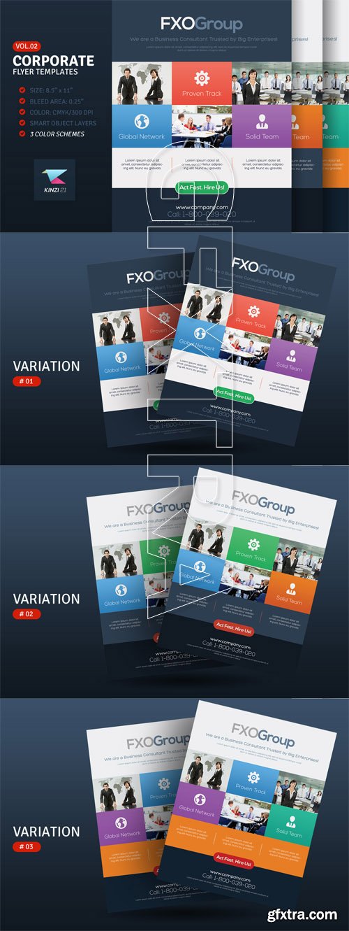 Corporate Flyer Templates Vol 02