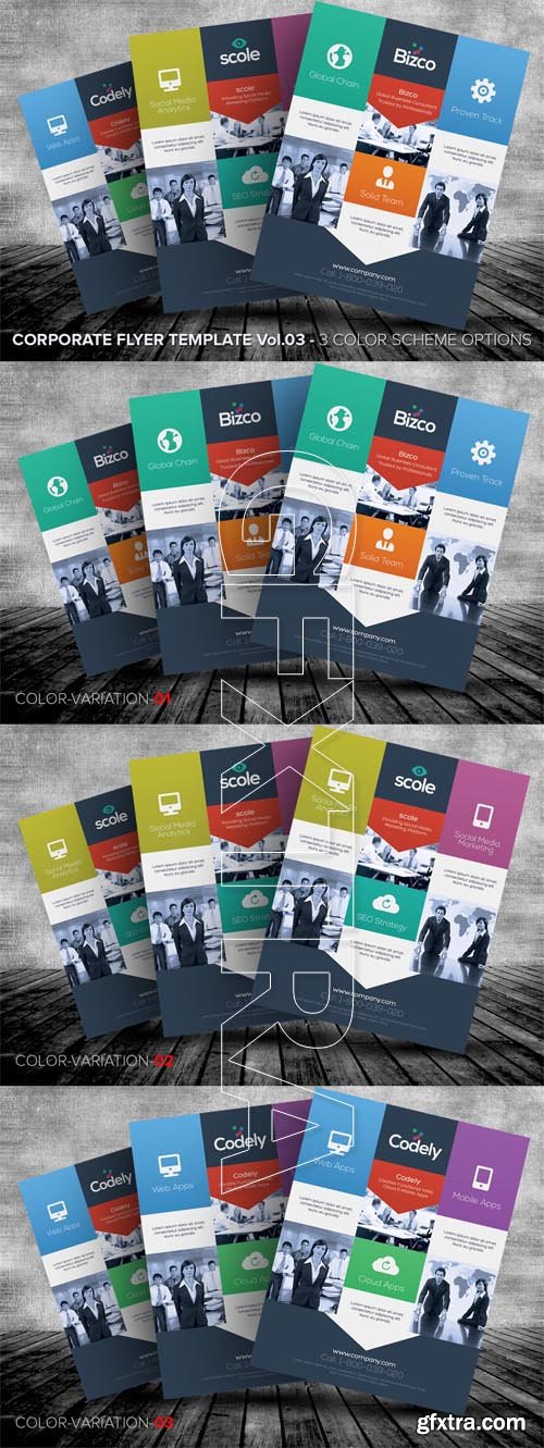 Corporate Flyer Templates Vol 03