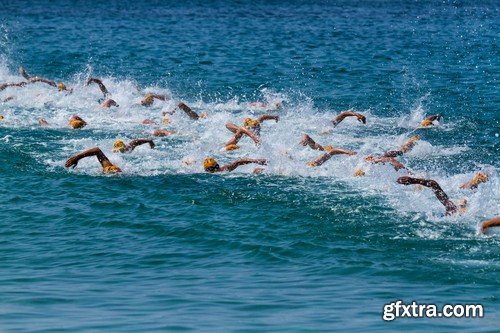 Stock Photos - Swimmer, 25xJPG