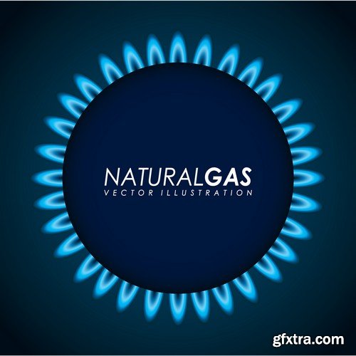 Stock Vectors - Gas Industry, 25xEPS