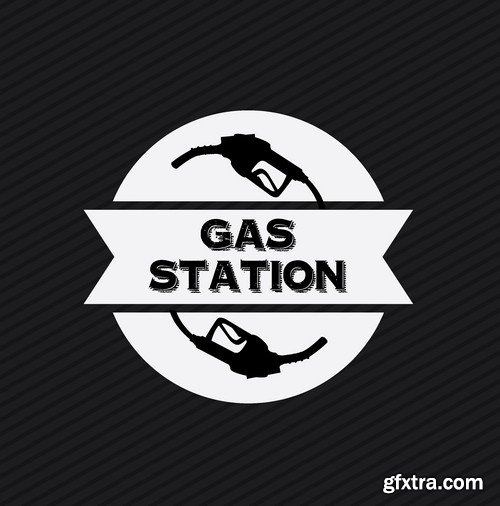 Stock Vectors - Gas Industry, 25xEPS