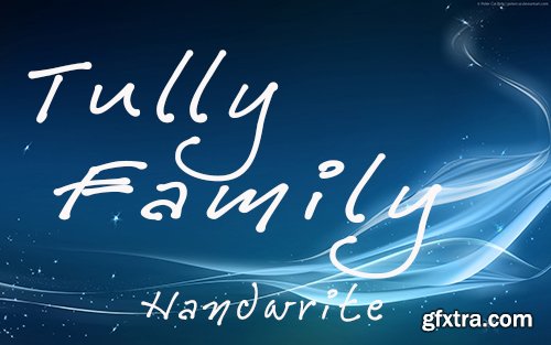 Tully Font Family - 3 Font 60$