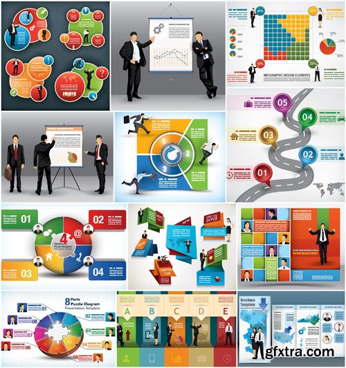 Business Vector Collection - 25 EPS