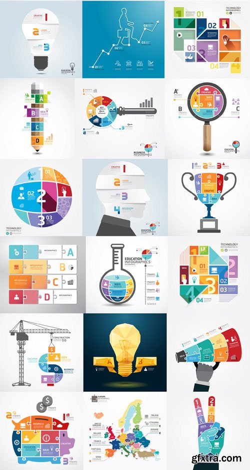 Infographics Elements #37 - 25 EPS