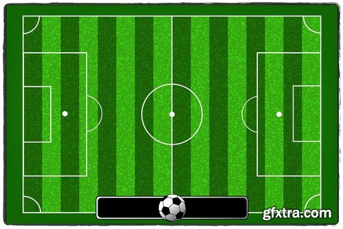 Stock Vectors - Football soccer 9, 25xEPS