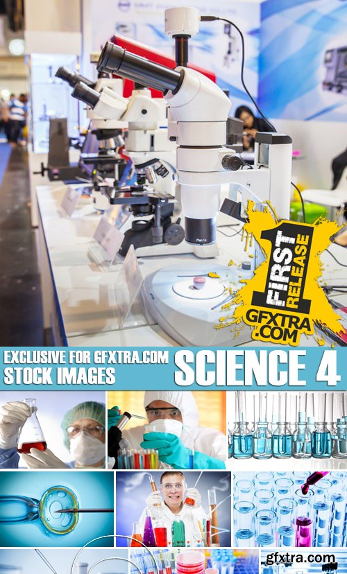 Stock Photos - Science 4, 25xJPG