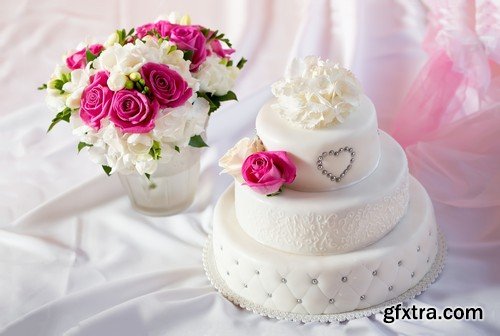 Stock Photos - Wedding cake, 25xJPG