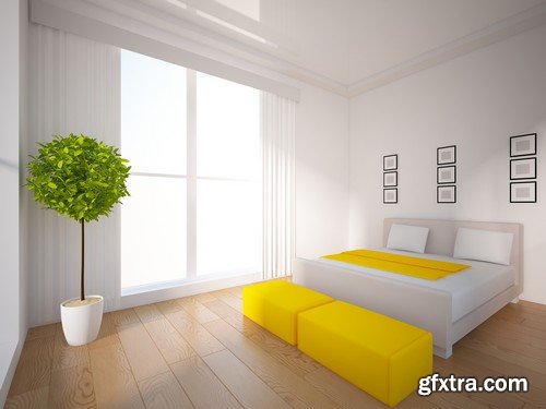 Stock Photos - Interior Design 6, 25xJPG