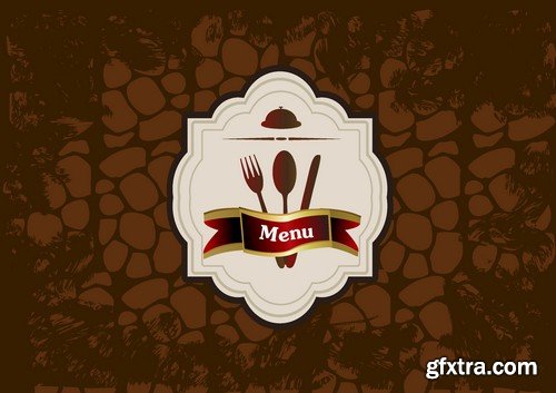 Stock Vectors - Menu 5, 25xEPS