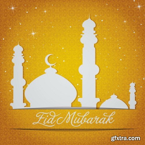 Stock Vector - Ramadan Kareem greeting card with backround 12