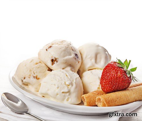 Stock Photos - Ice cream 2, 25xJPG