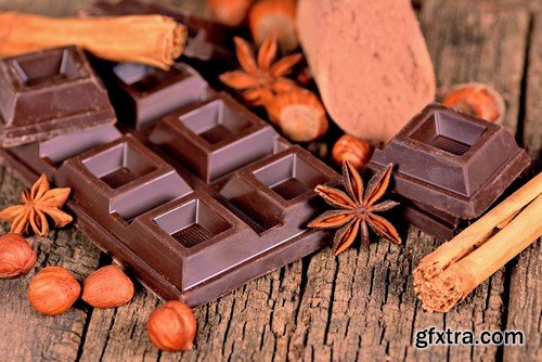 Stock Photos - Chocolate 2, 25xJPG