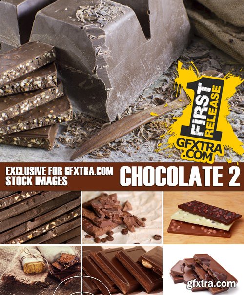 Stock Photos - Chocolate 2, 25xJPG