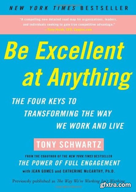 Be Excellent at Anything: The Four Keys To Transforming the Way We Work and Live