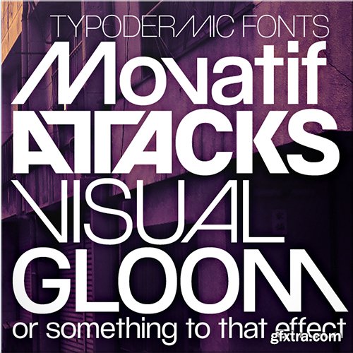 Movatif Font Family - 7 Font 210$