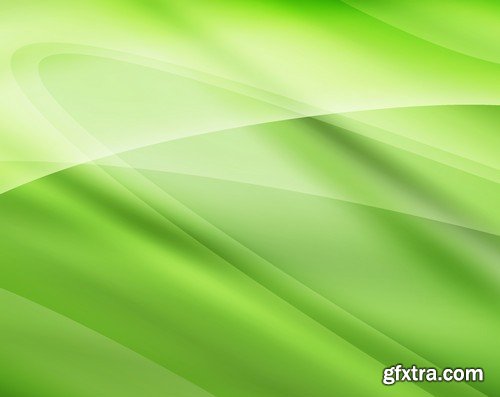 Stock Vectors - Green Abstract Background 2, 25xEPS