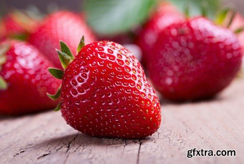 Stock Photos - Strawberry 2, 25xJPG