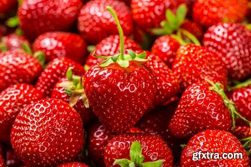 Stock Photos - Strawberry 2, 25xJPG