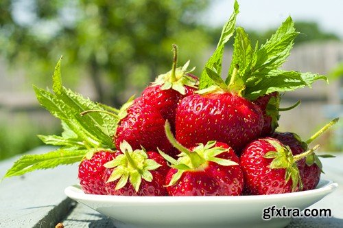 Stock Photos - Strawberry 2, 25xJPG