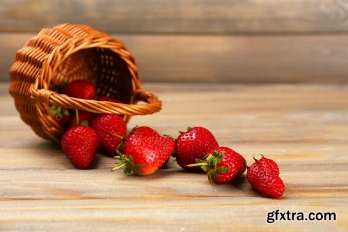 Stock Photos - Strawberry 2, 25xJPG