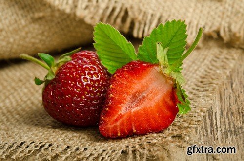 Stock Photos - Strawberry 2, 25xJPG