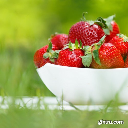 Stock Photos - Strawberry 2, 25xJPG