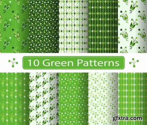 Abstract Seamless patterns set #9 - 24 Eps