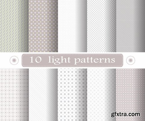 Abstract Seamless patterns set #9 - 24 Eps