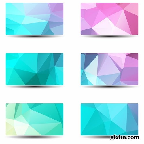 Abstract Background for Business card template - 25 Eps