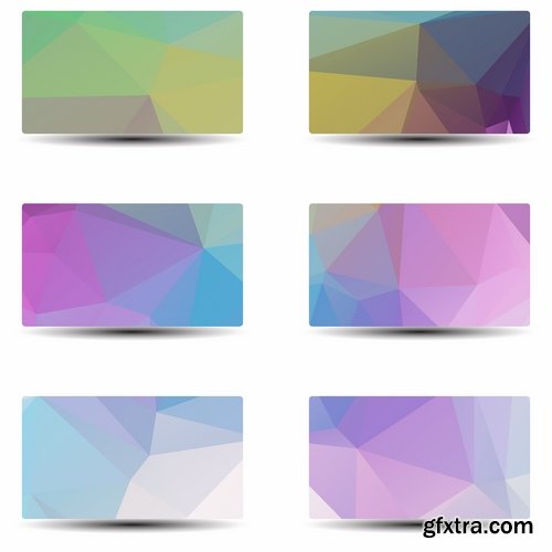 Abstract Background for Business card template - 25 Eps