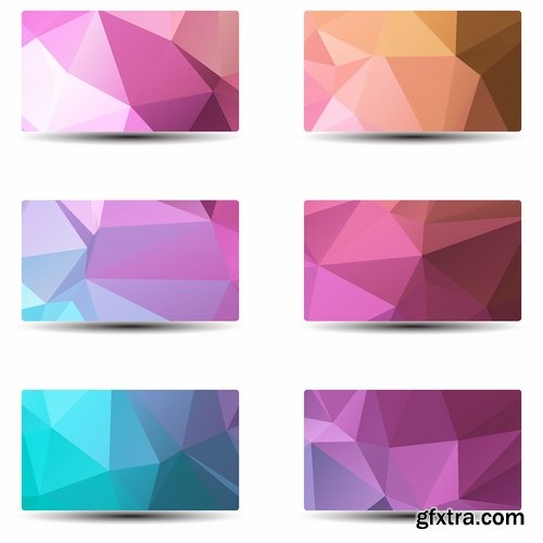 Abstract Background for Business card template - 25 Eps